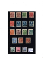 ADMINISTRATION CRETOISE. PETIT LOT DE 18 TIMBRES.  NEUF * ET OB. - Crete