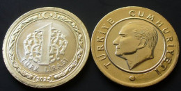 Turkey 1 Lira 2025, KM#1575, Unc Bi-metallic - Turchia