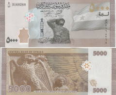Syria 5000 Pounds 2021 UNC - Syrie