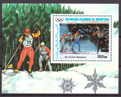 Mauretanien Block 69 Postfrisch Olympia 1988 Calgary #HL152 - Mauritania (1960-...)