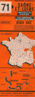 CARTE DEPARTEMENT ORIENTATION 71 SAONE ET LOIRE - COLLECTIF - 0 - Cartes/Atlas