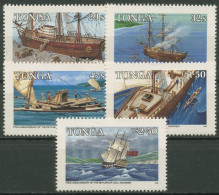 Tonga 1985 Abenteuer Von Will Mariner Segelschiffe 914/18 A Postfrisch - Tonga (1970-...)
