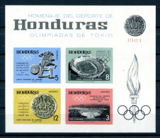 Honduras Block 6 B Postfrisch Tokio 1964 #ID147 - Honduras
