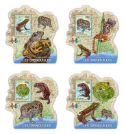 Ivory Coast 2014, Animals, Frogs, 4BF - Grenouilles