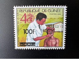Guinée Guinea 1991 Mi. 1330 Surchargé Overprint OMS WHO Journée Mondiale De La Santé Health MNH** - WHO