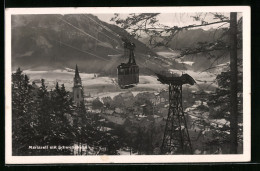 AK Mariazell Mit Schwebebahn Aus Der Vogelschau - Seilbahnen