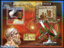 Guinea Bissau 2008 Physics, Archimedes S/s, Mint NH, Science - Physicians - Fisica