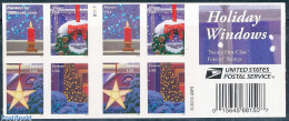 United States Of America 2016 Holiday Windows Booklet (double-sided), Mint NH, Religion - Christmas - Stamp Booklets - Nuevos