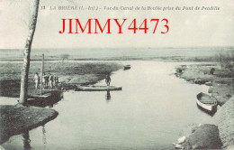 CPA - LA BRIERE ( Saint-Joachin L.-Inf.) Vue Du Canal De La Boulée Prise Du Pont De Pendille - N°13  Edit J. Nozais - Saint-Joachim