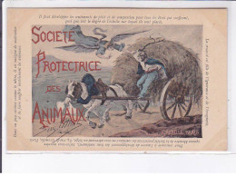 PUBLICITE : Société Protectrice Des Animaux (SPA) à Paris (Neurdin ND) - Très Bon état - Werbepostkarten