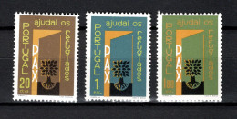 Portugal 1960 Michel 880-882 International Year Of Refugees Set Of 3 MNH - Rifugiati