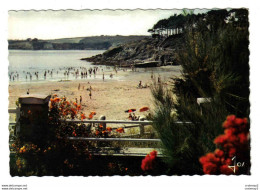 Delcampe - 29 La Plage De KERFANY LES PINS Vers Moëlan Sur Mer N°4456 Près De L'Estuaire Du Belon Baignade Filet De Volley VOIR DOS - Moëlan-sur-Mer