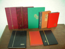 LOT DE 8 ALBUMS FOND NOIR DIFFÉRENTS FORMATS  BON ÉTAT VOIR SCANS - Sonstige & Ohne Zuordnung