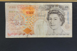 Billet Royaume-Uni - 10 Pounds - Bank Of England - Charles Dickens - 10 Pounds