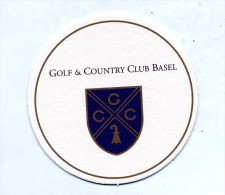 2 Sous Bock Biere Golf Club Bale - Sous-bocks