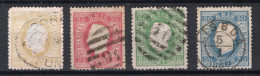 PORTUGAL Yt. 39/42° Gestempeld 1870-1880 - Gebruikt