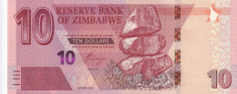 ZIMBABWE 10 Dollars 2020 UNC, P-103 - Zimbabwe