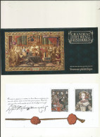 BLOC SOUVENIR 142 LES GRANDES HEURES DE L'HISTOIRE DE FRANCE. Cote 26 Euros. - Souvenir Blocks