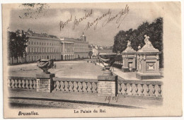 Delcampe - Bruxelles. Le Palais Du Roi. Jahr 1904 - Monumenti, Edifici