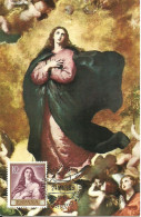 31758 Carte Maximum - Espana Espanha - Pintura De Ribera - Imaculada Concepcion Sec XVII - Cartes Maximum