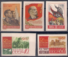 Russia 1957, Michel Nr 1995B-99B, MLH OG - Ungebraucht