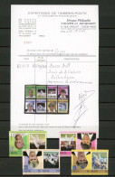 BS357 Bel Ensemble De Timbres De Divers Pays + Nevis N° 239 à 246 ** Centre Renversé + Non Dentelés + Certificat - Sammlungen (im Alben)