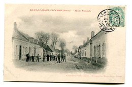 CPA   80  : AILLY Le HAUT CLOCHER    Carte Animée   A  VOIR  !!!!!!! - Ailly Le Haut Clocher
