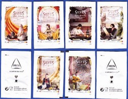 Cafés Delta, Portugal 2015 - Feira Medieval De Silves -|- Série Complète - 6 Sachets Vides - Sugars