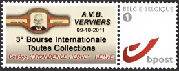 DUOSTAMP/MYSTAMP** - A.V.B. Verviers - 3e Bourse Internationale Toutes Collections - Collège "Providence Herve" - Nuovi