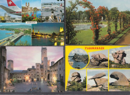 Lot 4 De Plus De 900 Cartes Varia - 500 Cartoline Min.