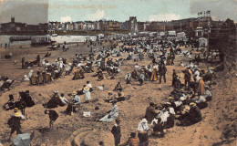 A782 England Margate Marine Terrace Sands Beach Vintage Postcard - Margate