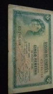 İSPANYA--1931-36      5    PESATA         -VF- - 5 Pesetas