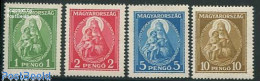 Hungary 1932 Definitives 4v, Unused (hinged), Religion - Religion - Ungebraucht