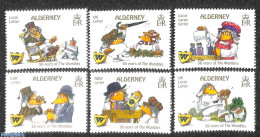 Alderney 2018 50 Years Of The Wombles 6v, Mint NH, Art - Children's Books Illustrations - Alderney