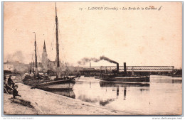 33 LANGON - Les Bords De La Garonne, - Langon