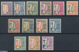 Guadeloupe 1928 Postage Due 13v, Unused (hinged), Nature - Trees & Forests - Altri & Non Classificati