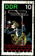 Rda Poste Obl Yv: 729 Mi:1026 Tag Des Kindes (TB Cachet Rond) - Gebraucht