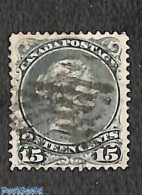 Canada 1868 15c, Perf. 12, Used, Used Stamps - Used Stamps