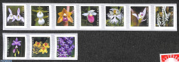 United States Of America 2020 Wild Orchids 10v S-a, Mint NH, Nature - Flowers & Plants - Orchids - Nuevos