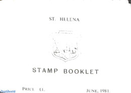 Saint Helena 1981 Definitives Booklet, Mint NH, Stamp Booklets - Non Classificati
