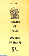Rhodesia 1968 Definitives Booklet, Mint NH, Nature - Animals (others & Mixed) - Stamp Booklets - Non Classificati