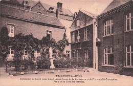 Frameries - Pensionnat Du Sacré Coeur -  Partie De La Cour Des Externes - Frameries