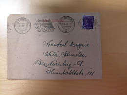 6   Pfennig - Brief - Elefant - 100 Jahre Hagenbeck - Brieven En Documenten