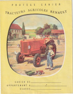 PROTEGE CAHIER TRACTEUR AGRICOLE RENAULT - Farm