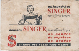 BUVARD - Machine à Coudre SINGER - Other & Unclassified