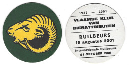 1558a Brij. Palm Steenhuffel Rv Vlaamse Club BA. 19 Aug. 2001 - Sous-bocks