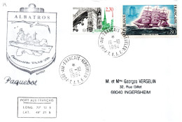 T.A.A.F./ ENVELOPPE DU PATROUILLEUR ALBATROS DE 1994 - Covers & Documents