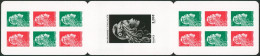 France - Carnet Autocollant X12 (2018) Marianne L'engagée YZ BC1525B - Carnets