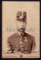 Cabinet Photo / ROYALTY / R. Krziwanek / Wien / Vienna / Erzherzog Ludwig Viktor Von Österreich / Austria / SIGNED - Signiert