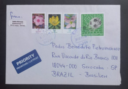 2021 Envelope Circulated From  GERMANY, For BRAZIL - PRIORITY MAIL - Brieven En Documenten
